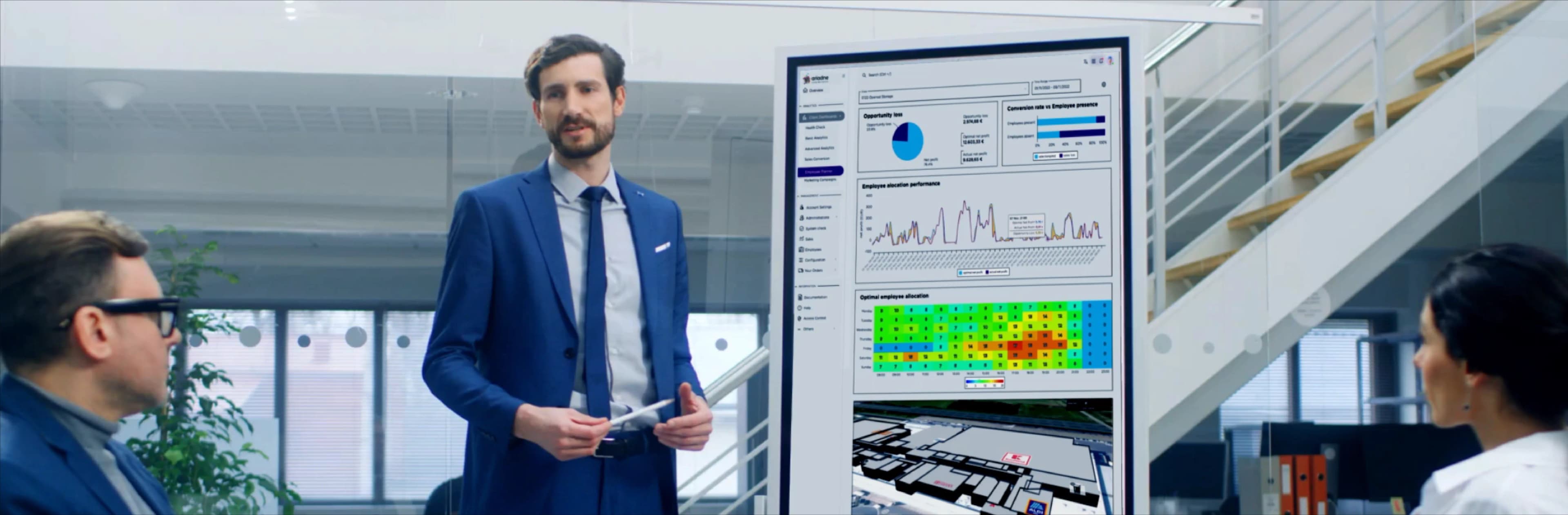 Ariadne's real-time people counting technology