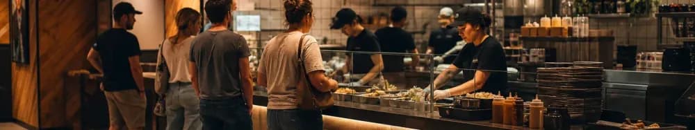 Blog: QSR people counter: turn queue and entry into one throughput number