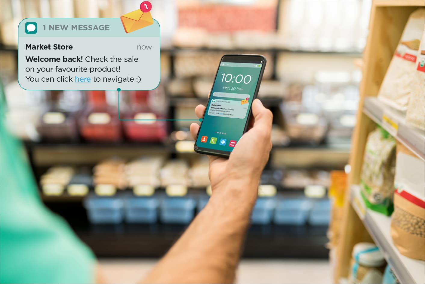 Dynamische standortbasierte Benachrichtigungen Image